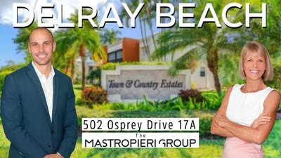 Town & Country Delray Beach Property Tour | 502 Osprey Dr 17A